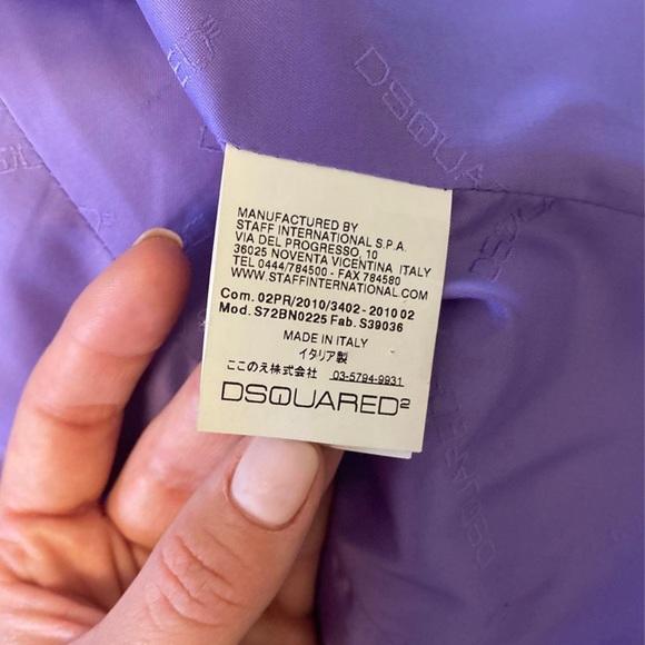 Dsquared2 Wool Jacket - Picture 10 of 12